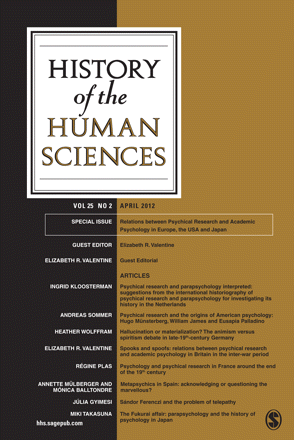 Journal of History of the Human Sciences