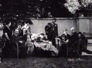 Freud na casa de Marie Bonaparte (Paris, 1938)